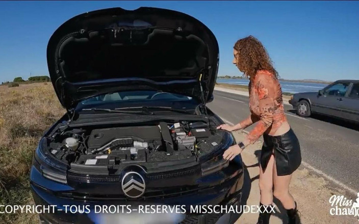 Misschaudexxx: A Slut Whose Car Has Broken Down Gets Bruta Fucked...