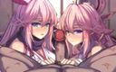 Velvixian_2D: Yae Miko &amp;amp; Yae Sakura Blowjob