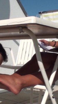 Thai Princess Feet Licking Outdoor