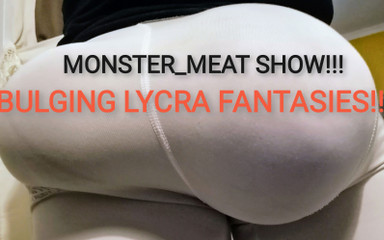 Monster_Meat_: Nylon sporgente dopo un pompaggio estremo!