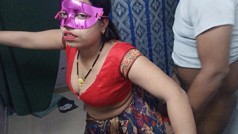 Hindi-Sex: Gepassioneerd echt Indisch koppel eigengemaakte seks - rauw, ongefilterd, sletterig neuken