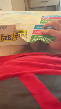 Kotex Thin and Stayfree Box ででっかい精液