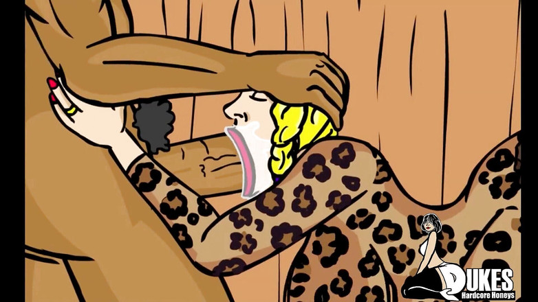 Dukes Hardcore Honeys: Farmářova nevlastní dcera dostává černé péro polním pracovníkem