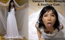 Littlesubgirl: La sposa del vampiro fa un pompino e ingoia sperma - 4k