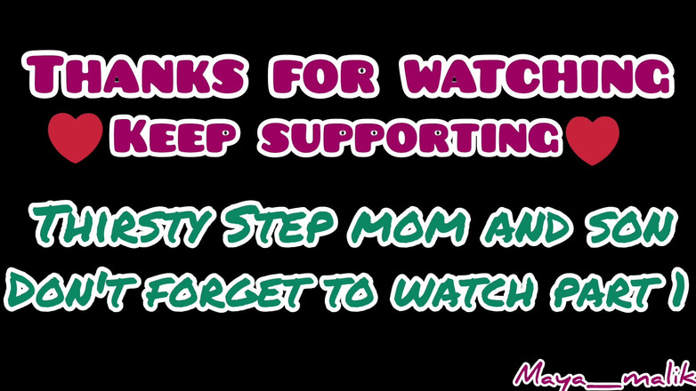 Maya-malik: Sedenta madrasta-enteada Parte 2 enteado extingue fogo em relaxamento