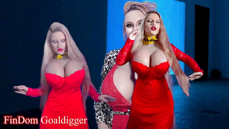 FinDom Goaldigger: 超自然生物在你的菊花里