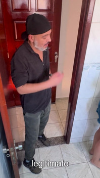 A Rubs Against His Step-sister in the Bathroom