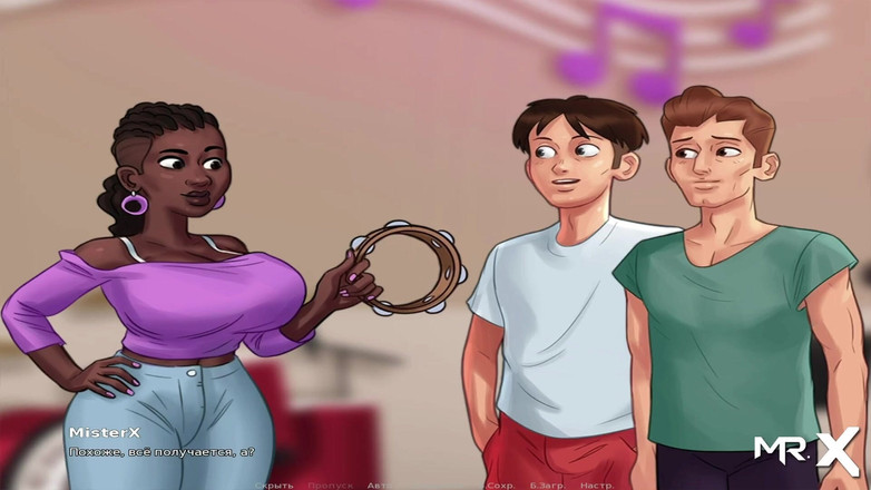 Mr Studio X: Літня сага - вчитель стрибків з великими цицьками e2 # 45