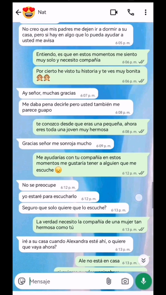 Natasha Caseros: Žhavý chat s kamarádkou mé nevlastní y