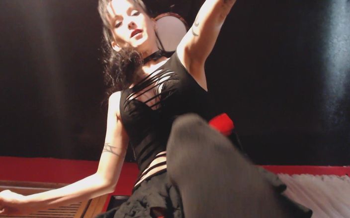 Pandora SG: Goth Foot Stomping 2 - Mini Skirt Fetish