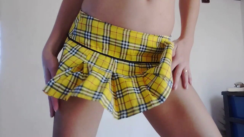 MissAnja_FH: College Girl Pee Panty, JOI+squirting