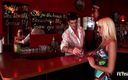 Teen Sexperience: Slutty blonde gets her ass &amp;amp; pussy fucked at the bar