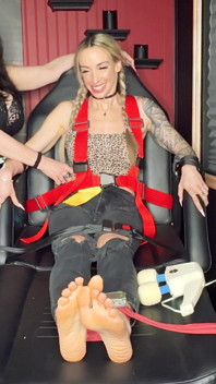 Bondage Tickle Interrogation: Mars Solo and Harmony