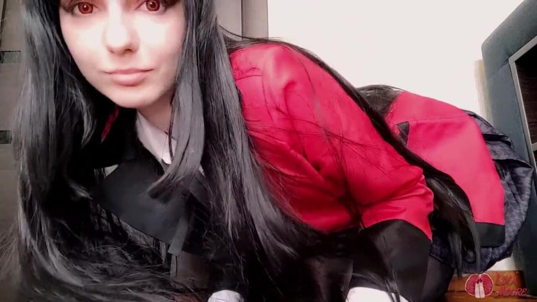 Lina Moore: You Lost to Yumeko Jabami i'll Pee on You