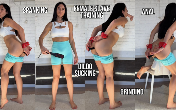 Princess Monica: Đào tạo nữ: đánh đòn, chơi hậu môn, dương vật giả trong...