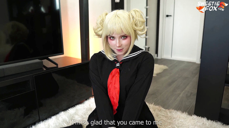 Sweetie Fox: Toga himiko глибоко смокче великий член, поки не отримає сперму на обличчя