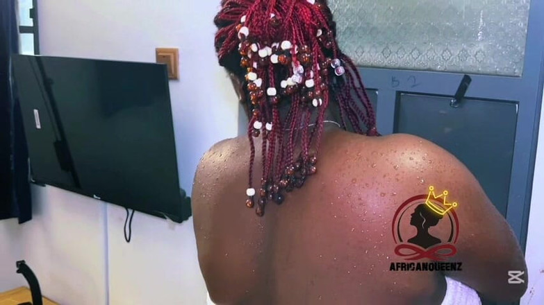 Africankween: बड़े स्तन वाली Maryaan की बड़े काले लंड द्वारा चुदाई