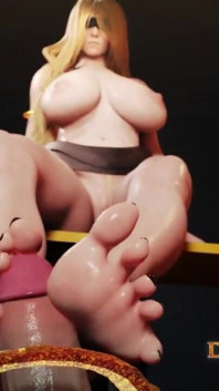 Queen Marika Gives the Tarnished (you) a Footjob - 3D Animation Elden Ring