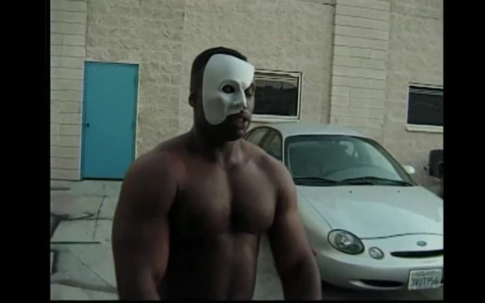 Vintage Usa: Phantom đeo mặt nạ đen nện một cô gái da đen nóng bỏng...