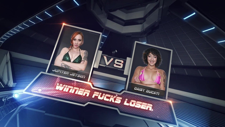 Evolved Fights Lez: Daisy Ducati Vs Jupiter Jetson Female Wrestling