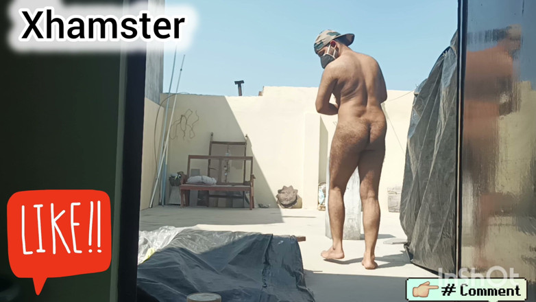 Sansuindia: Mandir Monk nua na rua pornô