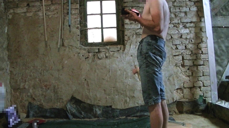 Mark Hannes: Fleshlight stand neukpartij masturbatie