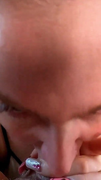 Programmed to Be a Cum Slut - Deepthroat, Eye Contact, Cum on Face