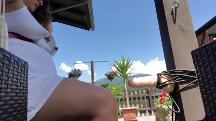 Tanja Tachee: Follada al aire libre - con la gran polla