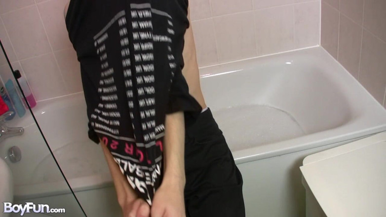 BoyFun Solo: Troy in Bathroom