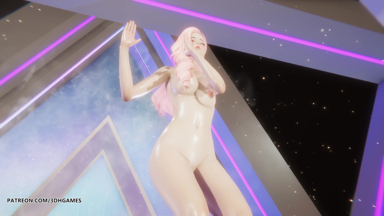 3D-Hentai Games: [एमएमडी] ive - प्यार गोता ahri seraphine सेक्सी नग्न नृत्य 4k 60fps