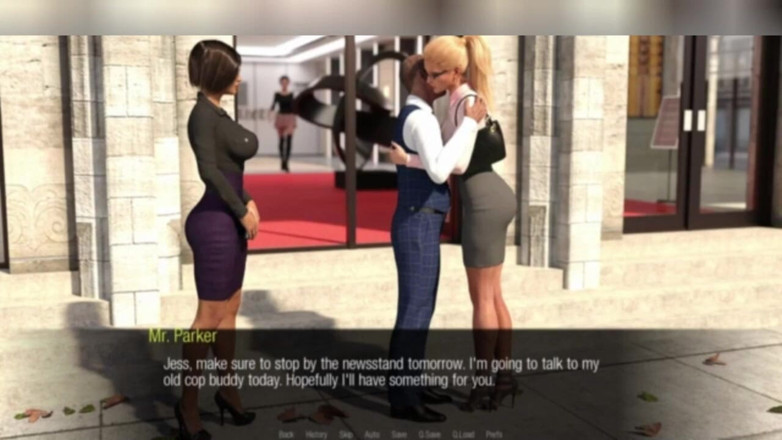 3DXXXTEEN2 Cartoon: Jessica's investigative techniques. 3D porn cartoon sex