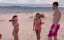 Victor Hugo Productions: Seks na plaży z brunetką