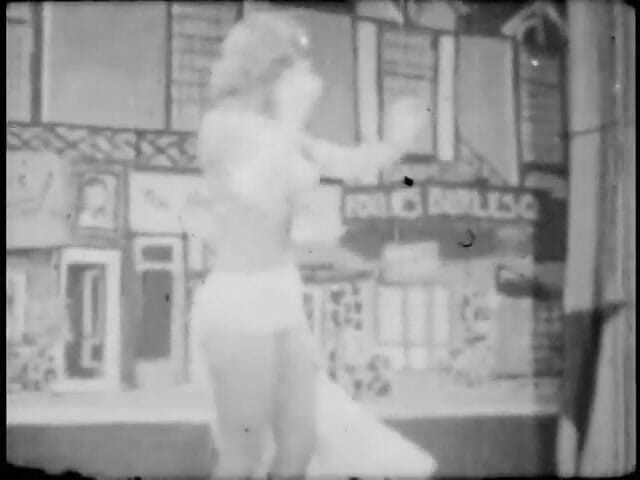 Vintage Usa: Strip-złośliwiec blondynki w latach sześćdziesiątych