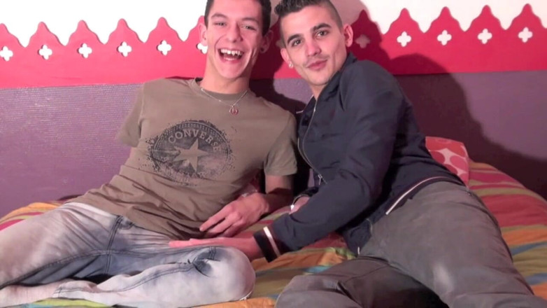 French Twinks Amator videos: Straight Arab fuck a gay for casting
