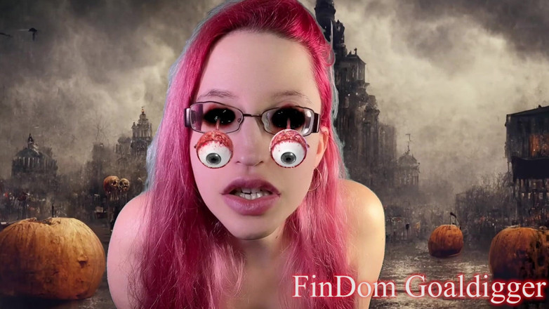 FinDom Goaldigger: Halloween income slave transformation
