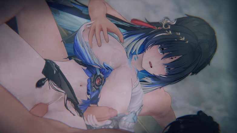Tomu aisuman: [wuthering Waves] - Yangyang Xuanling Aero Corruption (bound Outrider &amp; POV Sandwich DP) (2k/60fps)