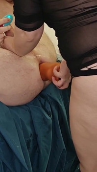 Large Anal Session with Large Anal Toys, Fisting & Foot Fisting
