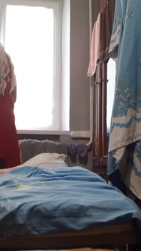 Blonde Stepmom Seduces Redhead Stepdaughter and Fucks Her While Her Husband Takes a Shower