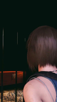 Jill Valentine berkongkek perhambaan di jalan