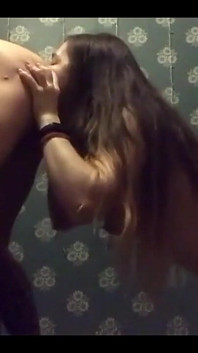 Amateur Stepmother Could Not Resist and Greedily Licked Her Stepson's Ass, He Finished