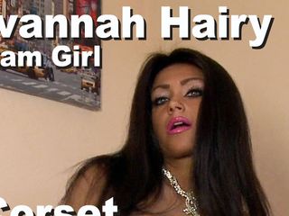 Edge Interactive Publishing: Ivannah Hairy Corset Pink Masturbate