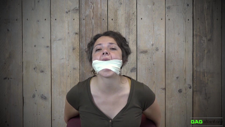Gag Attack: Julia - Microfoam Tape Gags