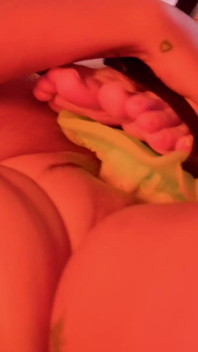 Two Girls Rubbing and Licking Their Feet Intensely