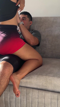 My Girlfriend and I Were Alone at Home so We Fucked in the Living Room