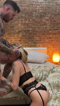 Fucked on a Photoshoot with Huge Facial