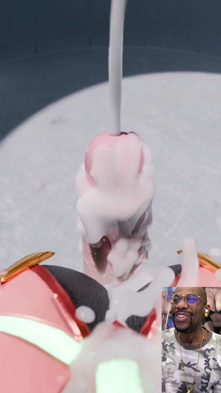 L6RD7BLU3 FUTA: 未来的な巨乳トランスジェンダーは、自分自身にハードコアな射精を止めることができません