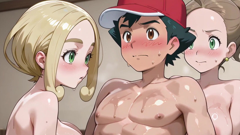 Prznai: Ash X Alexa X Viola (Pokémon)