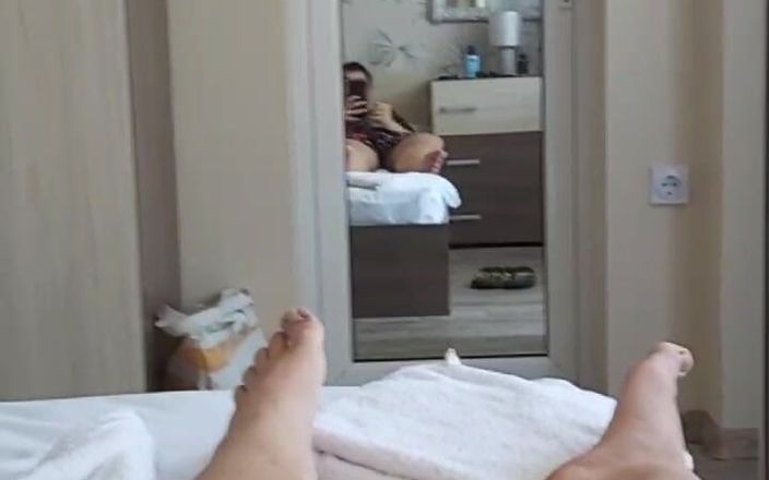 Cocky boy: Wanking in the Hotel Room