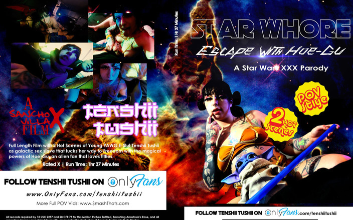 Smash Thots Films: Star Wars Parody - Star Whore - Filem Penuh - 2 Adegan