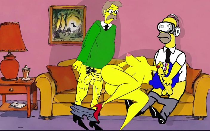 Octopussy Lovers Club: Vizinha fode dona de casa casada enquanto seu marido assiste...